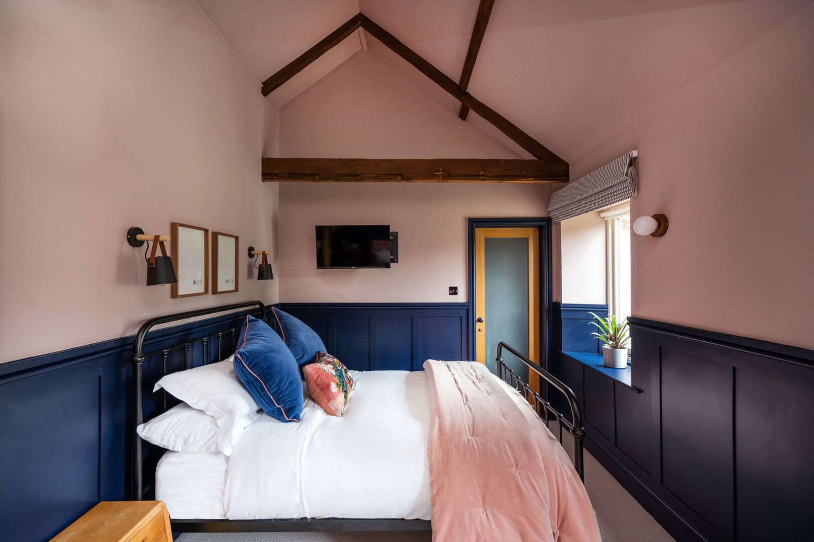 superior room | egyptian cotton sheets, premium bedding, individually decorated