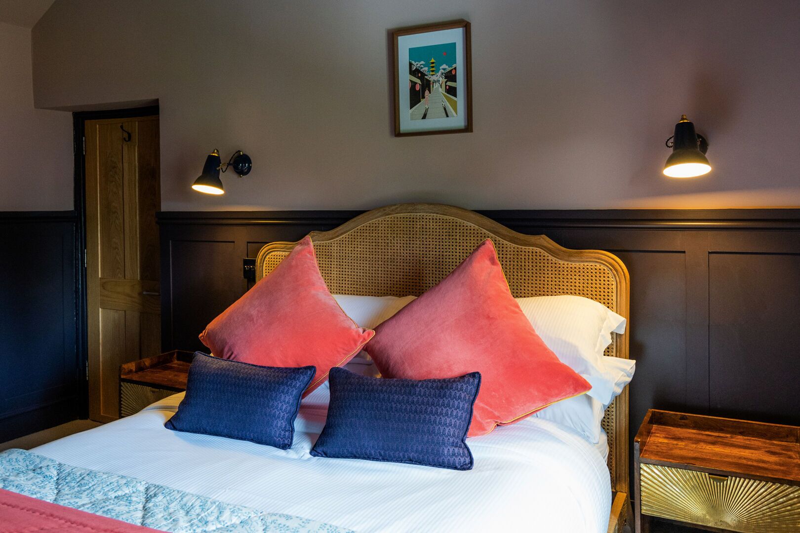 superior room | egyptian cotton sheets, premium bedding, individually decorated