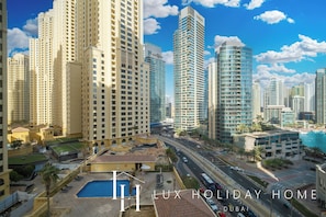 View from property - LUX The Luxurious Central JBR Suite (Dubai)
