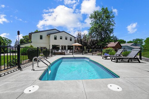 Private Pool Open, Dock & Hot Tub • Spacious Dog-Friendly Near Lake