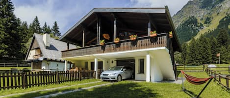 Fassade der Unterkunft