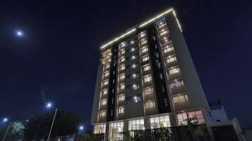 Fassade der Unterkunft