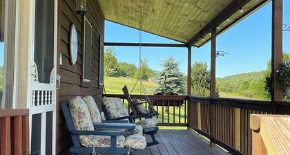 Fantastic Cabin!!! Mountain Views King Bed Fast Wifi Veteran Owned