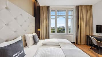 Two-Bedroom Suite | Individually decorated, individually furnished, desk, laptop workspace