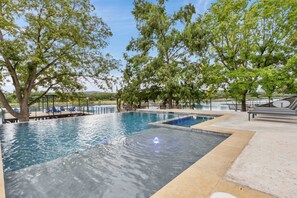 Outdoor pool, a heated pool - LBJ Bliss Retreat | Concierge Services | Promos Available (Burnet)