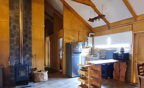 Family Chalet, 3 Bedrooms, Mountain View | Private kitchen | Microwave, oven, espresso maker, coffee/tea maker