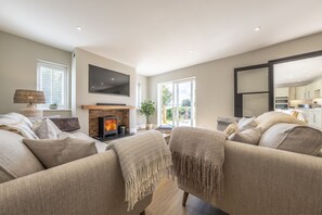 Televisor i llar de foc 