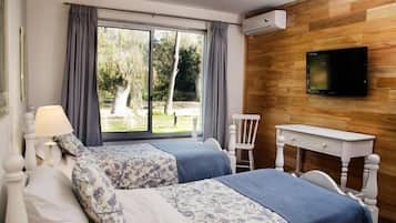Premium bedding, down duvets, in-room safe, individually decorated