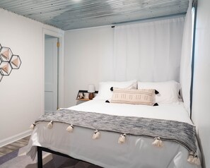 1 Schlafzimmer, Bügeleisen/Bügelbrett, kostenloses WLAN, Bettwäsche