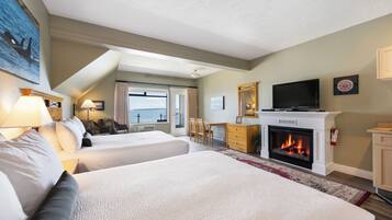 Ropa de cama hipoalergénica, escritorio y cortinas blackout