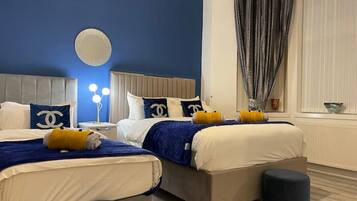 1 bedroom, in-room safe, iron/ironing board, travel cot