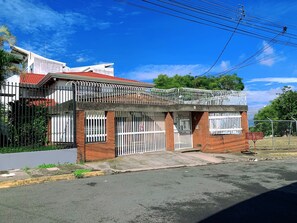 Façade de l’hébergement