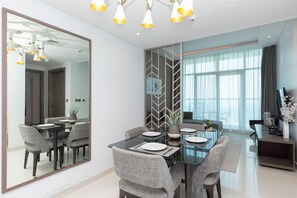 Design Apartment | Dining room - Grand Luxury  - Stylish Apartment With Incredible Canal Views (Dubai)