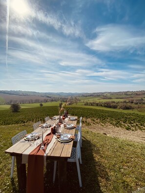Restauration en plein air