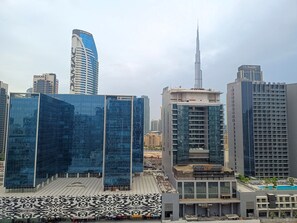 Blick von der Unterkunft