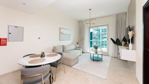 Apartamento Deluxe | Zona de estar