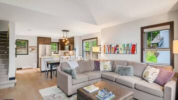 Télévision, cheminée