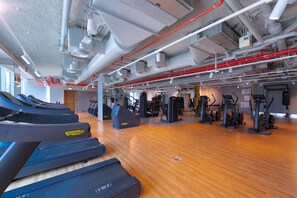 Gym - Grand Luxury - Cozy 1BR Apartment Walking Distance to Dubai Mall (Dubai)