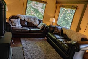 Fireplace, ping pong, books