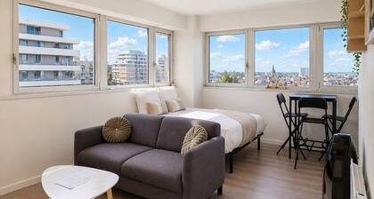 Bd Minimes · Studio vue panoramique & parking â Toulouse