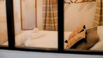 1 bedroom, WiFi, bed sheets