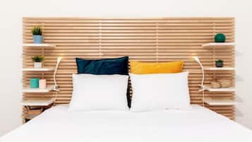 2 chambres, fer et planche à repasser, Wi-Fi, draps fournis