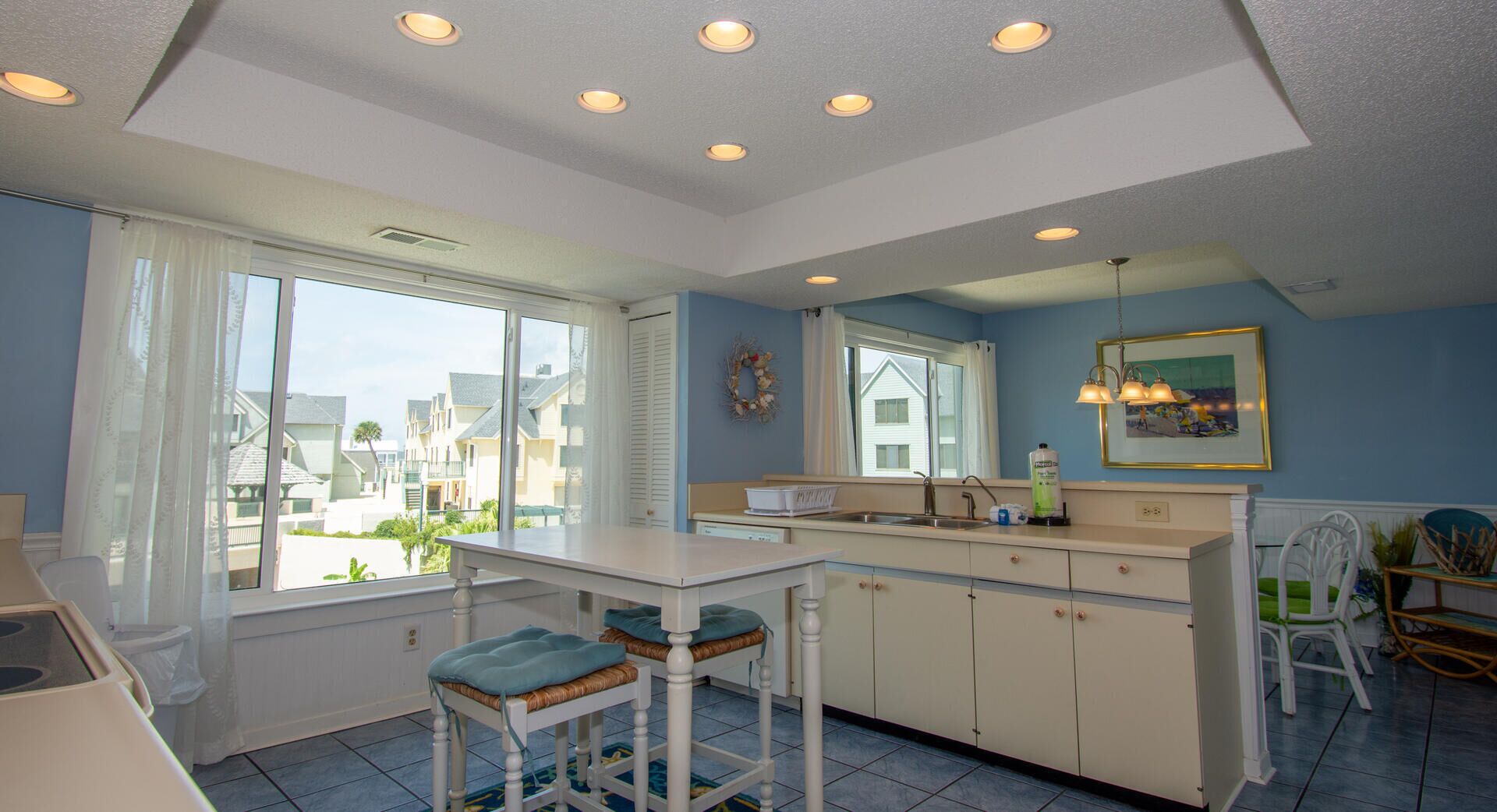 Apartment, Mehrere Betten, Balkon, Strandblick | Eigene Küche