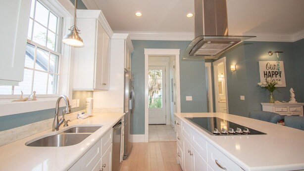 House, Multiple Beds, Balcony, Garden View | Private kitchen - 903 Marsh Dunes (Fripp Island)
