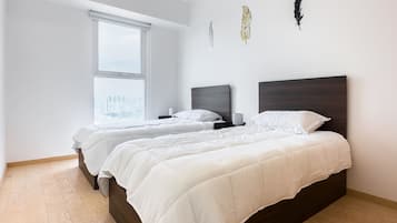 Departamento urbano | 2 habitaciones, ropa de cama de alta calidad y edredón