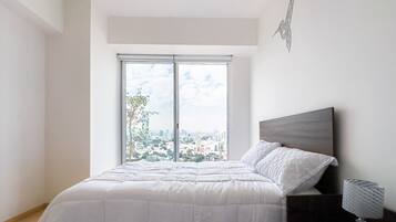 Departamento urbano | 2 habitaciones, ropa de cama de alta calidad y edredón