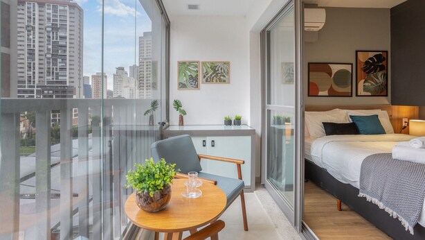 Apartment | 1 bedroom, desk, WiFi (free) - Atmosfera Brooklin (São Paulo)