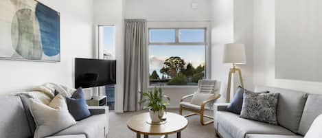 TV connectée, cheminée