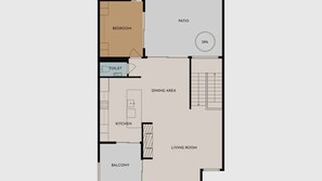 Floor plan - Belle Vue Villa - Stunning Views with Hot Tub (Queenstown)
