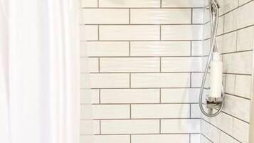 Shower, hair dryer
