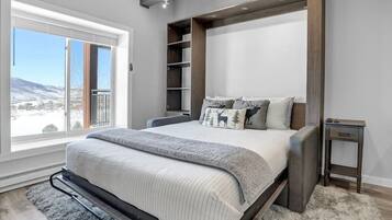 1 slaapkamer, een strijkplank/strijkijzer, wifi, beddengoed