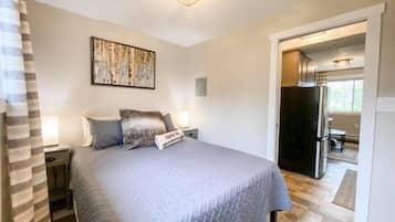 1 chambre, fer et planche Ă repasser, Wi-Fi, draps fournis