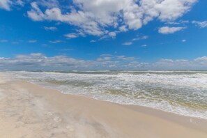 On the beach