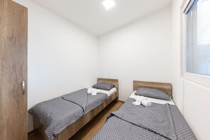 2 slaapkamers, gratis wifi, beddengoed