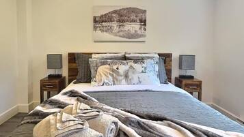 1 bedroom, iron/ironing board, travel crib, free WiFi