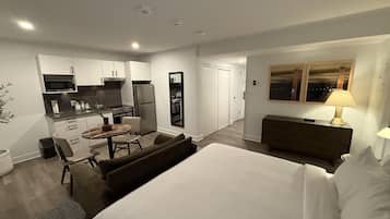 1 bedroom, hypo-allergenic bedding, individually decorated