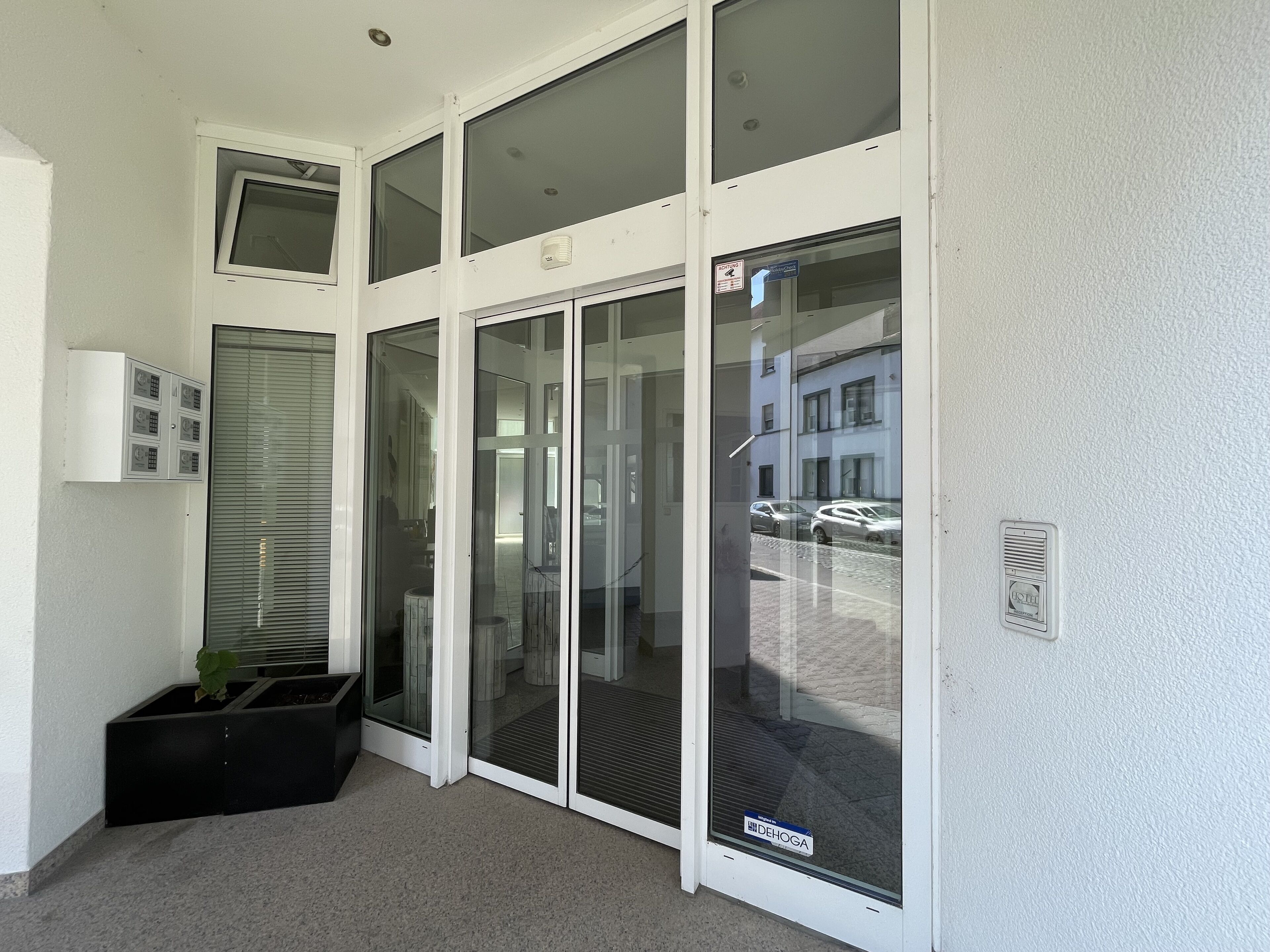 Fassade der Unterkunft