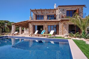 A heated pool - Astonishing Hvar Villa | 4 Bedrooms | Villa Crystal Hvar 2 | Private Pool (Hvar)