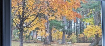 Cozy lake view home, centrally located with lake access and private dock!