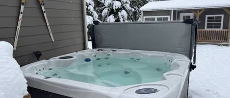 Idromassaggio all'aperto