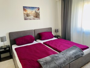 2 Schlafzimmer, Bügeleisen/Bügelbrett, WLAN, Bettwäsche