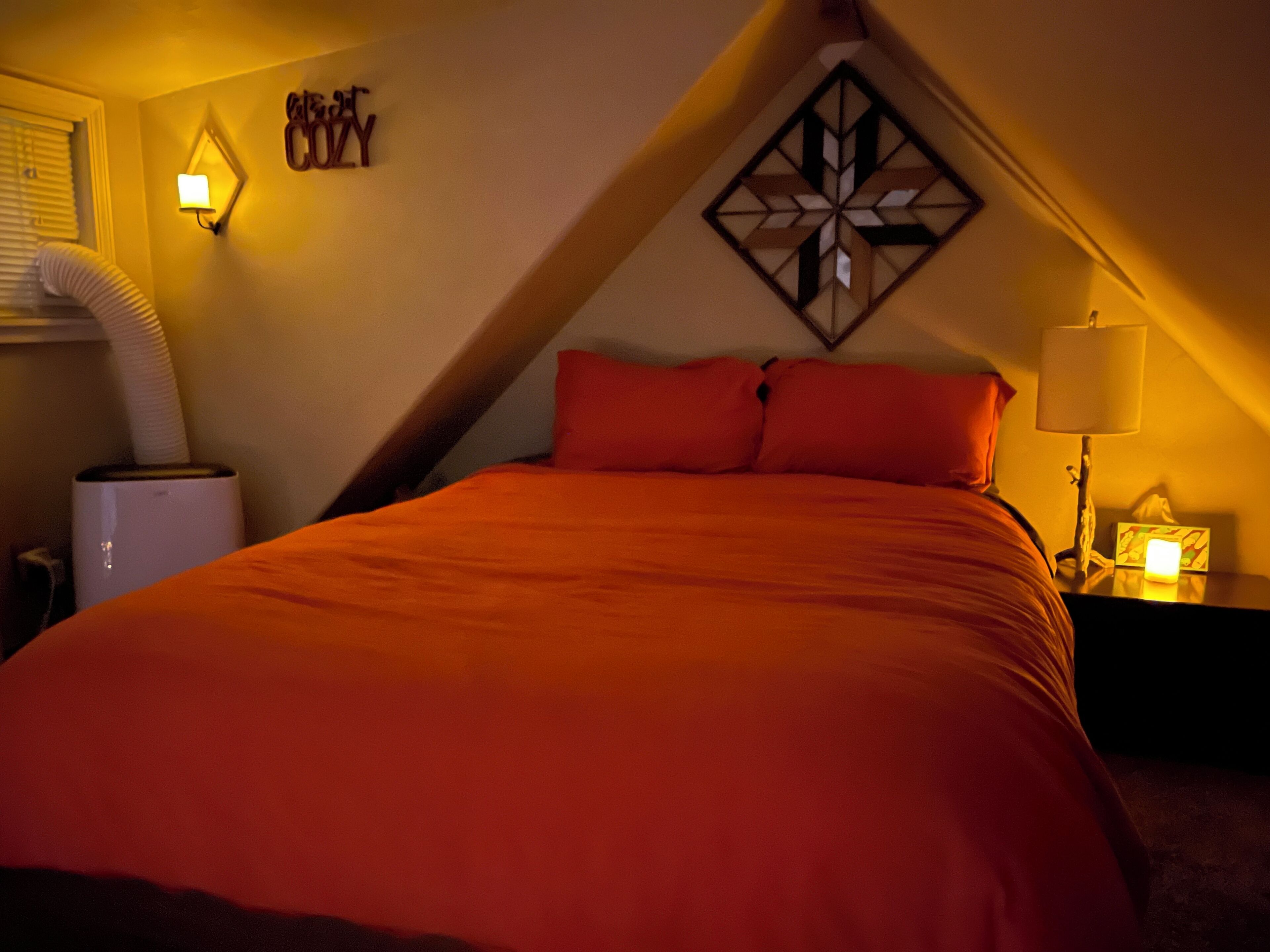 1 soverom, strykejern/-brett, wi-fi (inkludert) og sengetøy