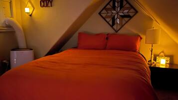 1 slaapkamer, een strijkplank/strijkijzer, gratis wifi, beddengoed