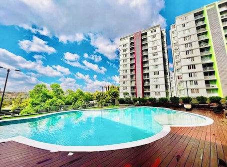 Outdoor pool. Hermoso apartamento privado Ecovivienda Etapa 2
