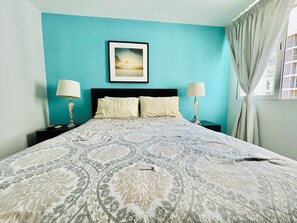 2 chambres, fer et planche à repasser, Wi-Fi, draps fournis