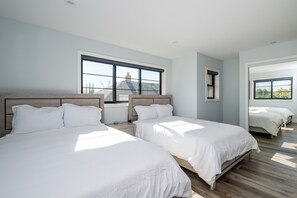 3 dormitorios, escritorio, tabla de planchar con plancha y wifi